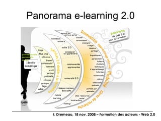Panorama e-learning 2.0 