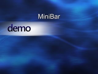 MiniBar 
