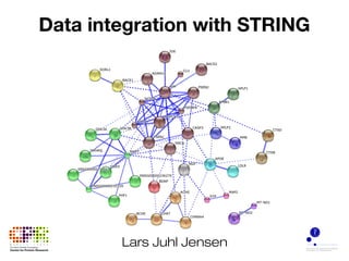 Data integration with STRING
Lars Juhl Jensen
 
