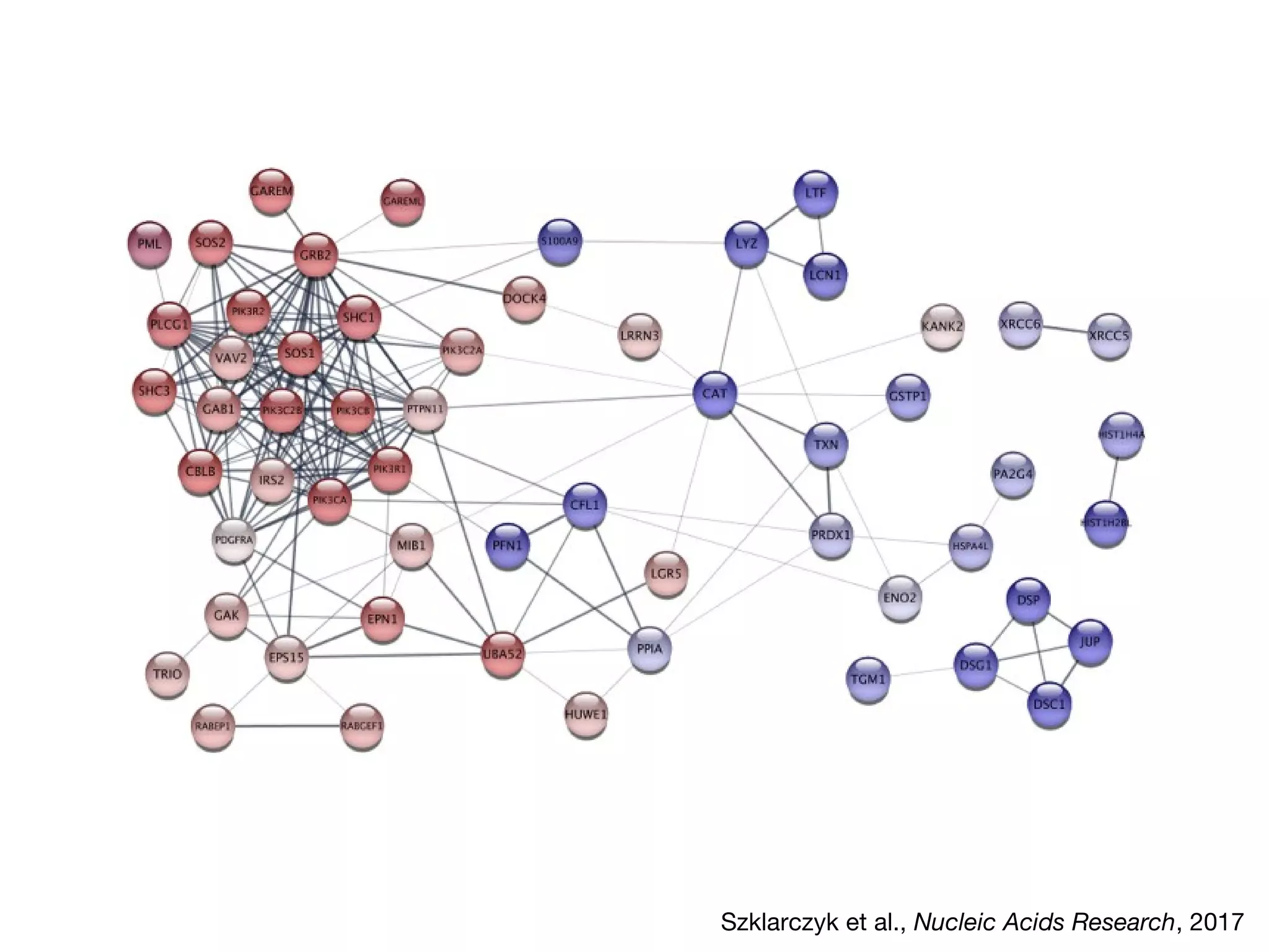 Szklarczyk et al., Nucleic Acids Research, 2017