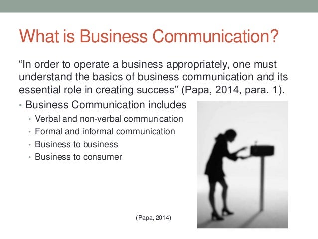 what is business writing