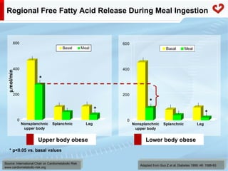 Fatty acid metabolism in humans