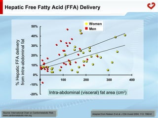 Fatty acid metabolism in humans