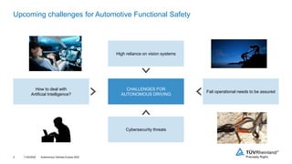 UPCOMING REGULATIONS AND SAFETY STANDARDS FOR AUTONOMOUS VEHICLES | PDF