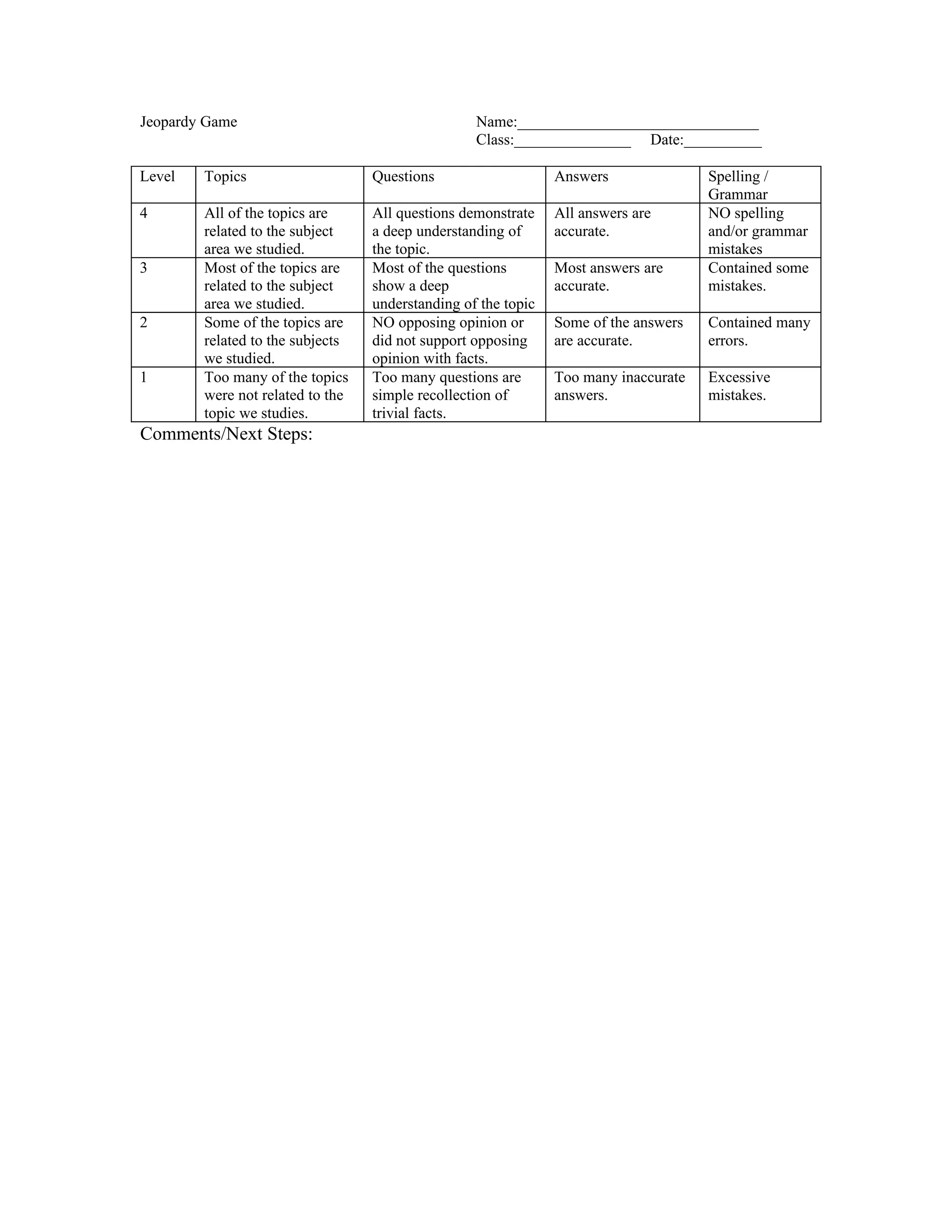 Jeopardy | PDF