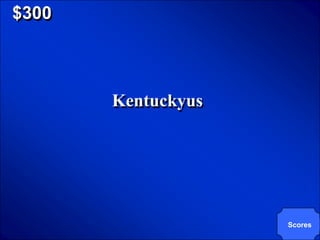 © Mark E. Damon - All Rights Reserved

   $300



                                        Kentuckyus




                                                     Scores
 