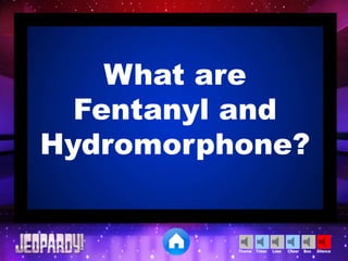 Cheer SilenceLoseTimer BooTheme
What are
Fentanyl and
Hydromorphone?
 