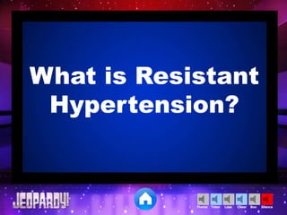 Cheer SilenceLoseTimer BooTheme
What is Resistant
Hypertension?
 