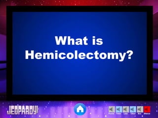Cheer SilenceLoseTimer BooTheme
What is
Hemicolectomy?
 