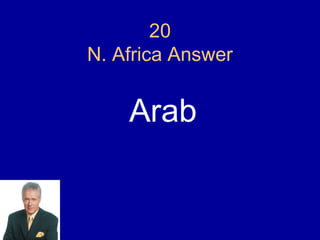 20
N. Africa Answer


    Arab
 