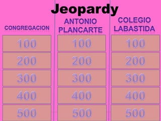 Jeopardy
 