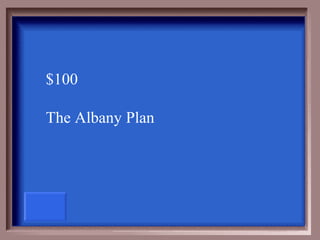 $100

The Albany Plan
 