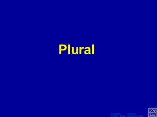 Plural  