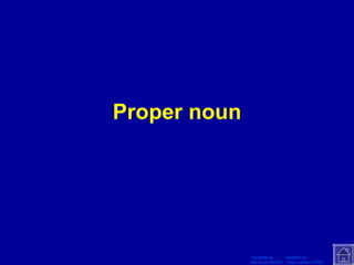 Proper noun 