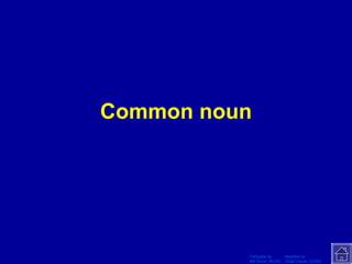 Common noun 