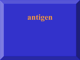 antigen
 