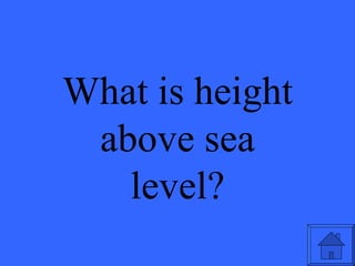 What is height above sea level? 