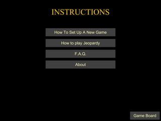 INSTRUCTIONS 