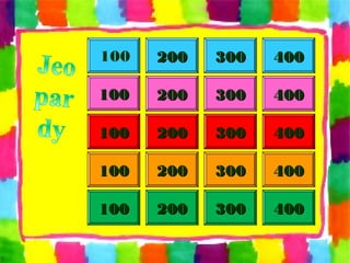 200200 300300
200200 400400
100100 200200
400400
400400
100100 200200 300300
300300
300300
100100
400400
100100 200200 300300 400400
100
 