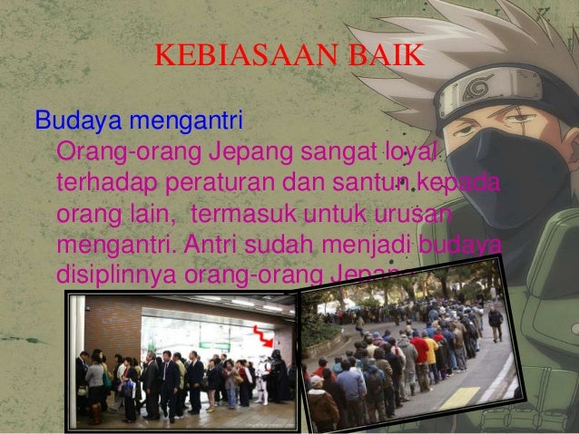 Kebiasaan Orang  Jepang  Kebiasaan Orang  Jepang