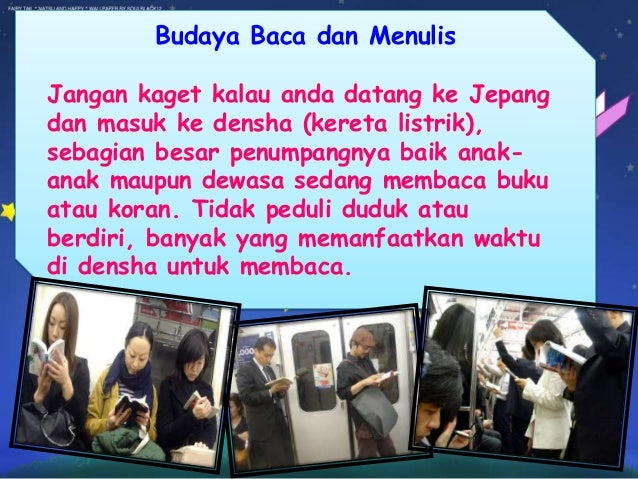 Kebiasaan Orang Jepang Kebiasaan Orang Jepang