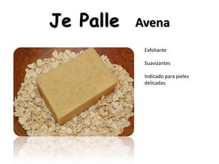 IngredientesnaturalesAceitesEsencialesChocolateAvenaAloe Vera