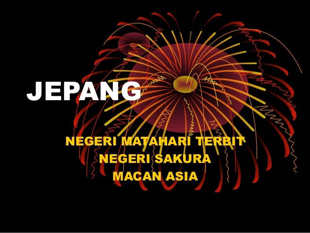 Negara Jepang Ppt