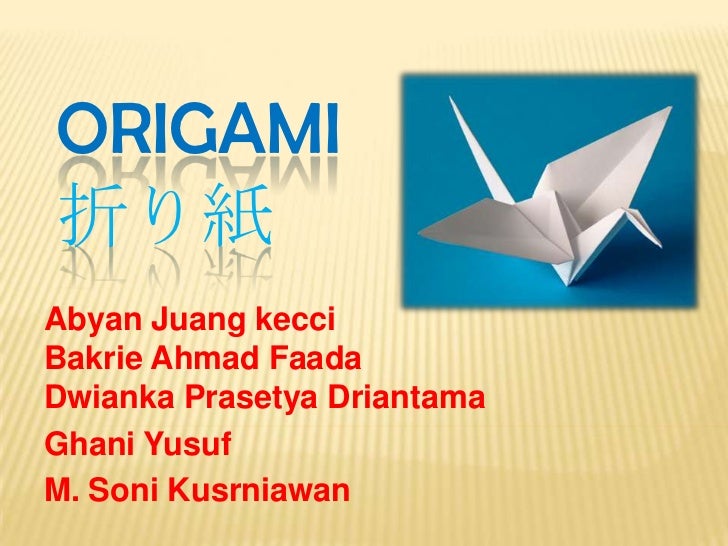 Jepang Origami