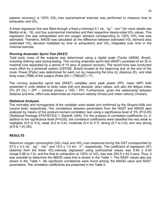 Rast não prediz capacidade anaeróbia | PDF