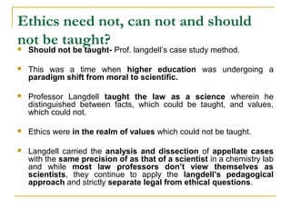 How to Teach Legal Ethics: Best Practices | PPT