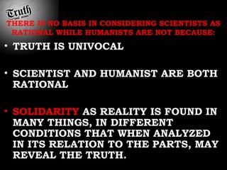 Truth Scientists Philosophy About Truth | PPT