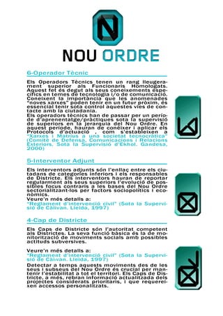 Jerarquies del Nou Ordre