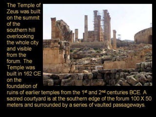 Jerash, Jordan - Bible Scholars - Historical and Archaeological Travel Study Tour