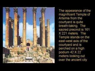 Jerash, Jordan - Bible Scholars - Historical and Archaeological Travel Study Tour