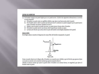 Jercicios de la ley de newton