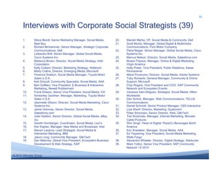 Jeremiah Owyang's Career Path of a Corporate Social Strategist for Awareness, Inc.