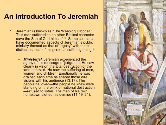Jeremiah 11 20 Presentation
