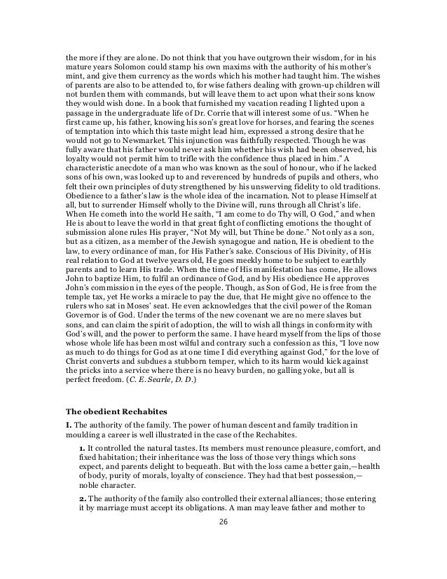 Jeremiah 35 Commentary