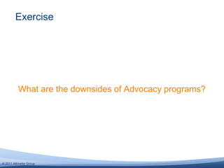 Dialog with your community63