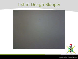 T-shirt Design Blooper