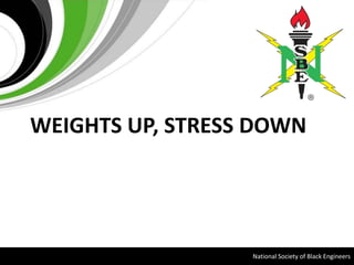 Weights Up, Stress Down