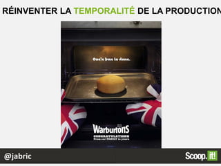 RÉINVENTER LA TEMPORALITÉ DE LA PRODUCTION
@jabric
 