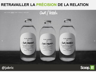 RETRAVAILLER LA PRÉCISION DE LA RELATION
@jabric
 