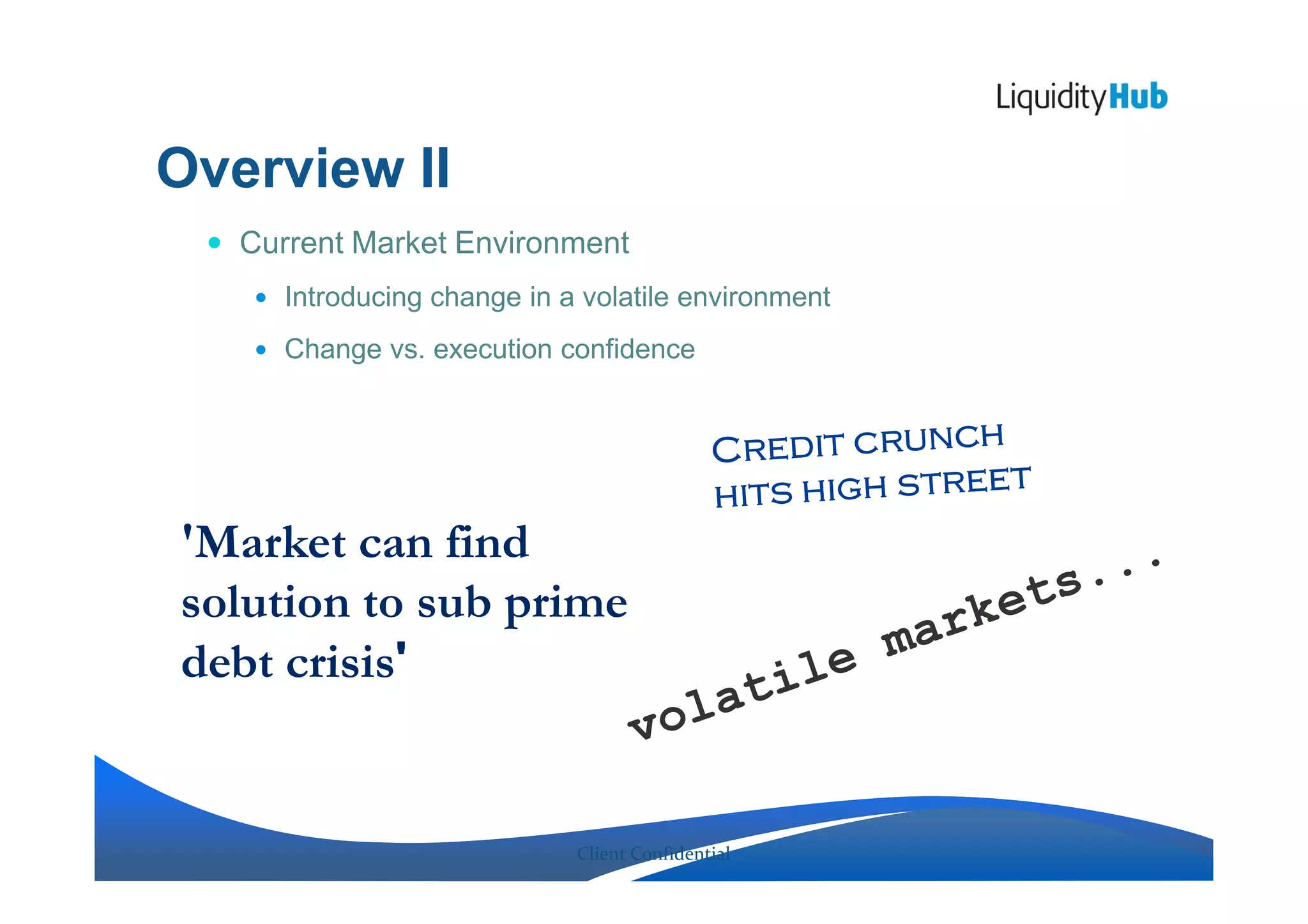 Jeremy Vickers Liquidity Hub