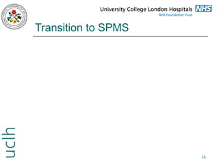 Transition to SPMS

16

 