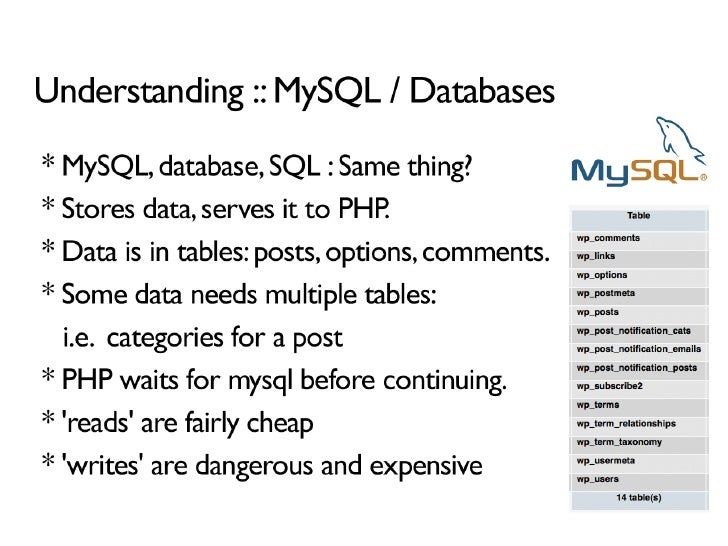 Caching and Optimization for WordPress slideshare - 웹