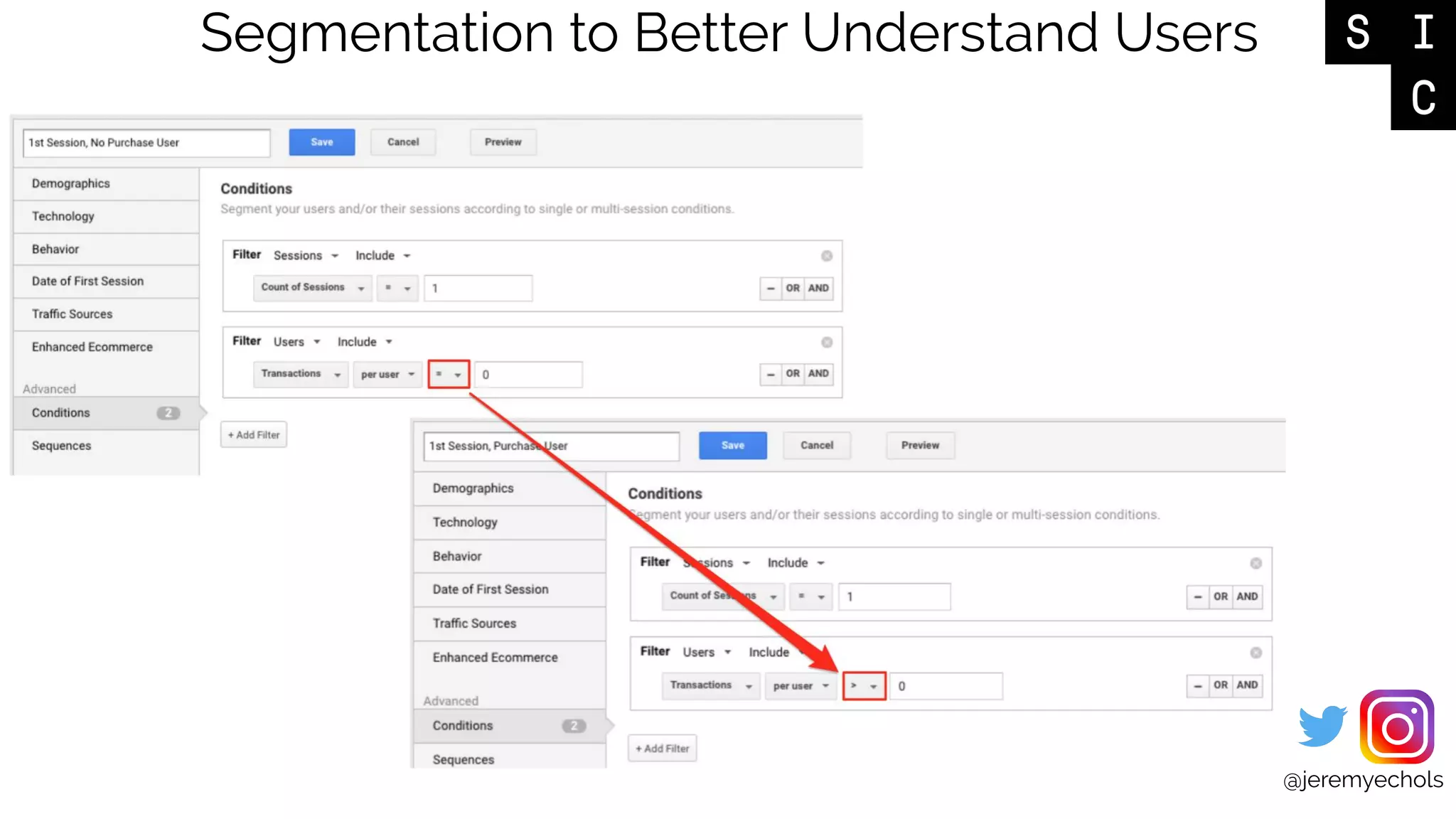 @jeremyechols
Segmentation to Better Understand Users
 
