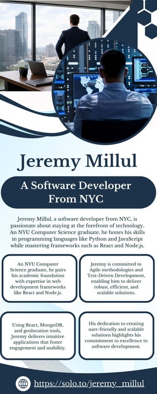 Jeremy Millul A Software Developer From NYC | PDF