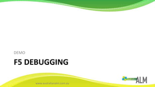 F5 DebuggingDEMO
