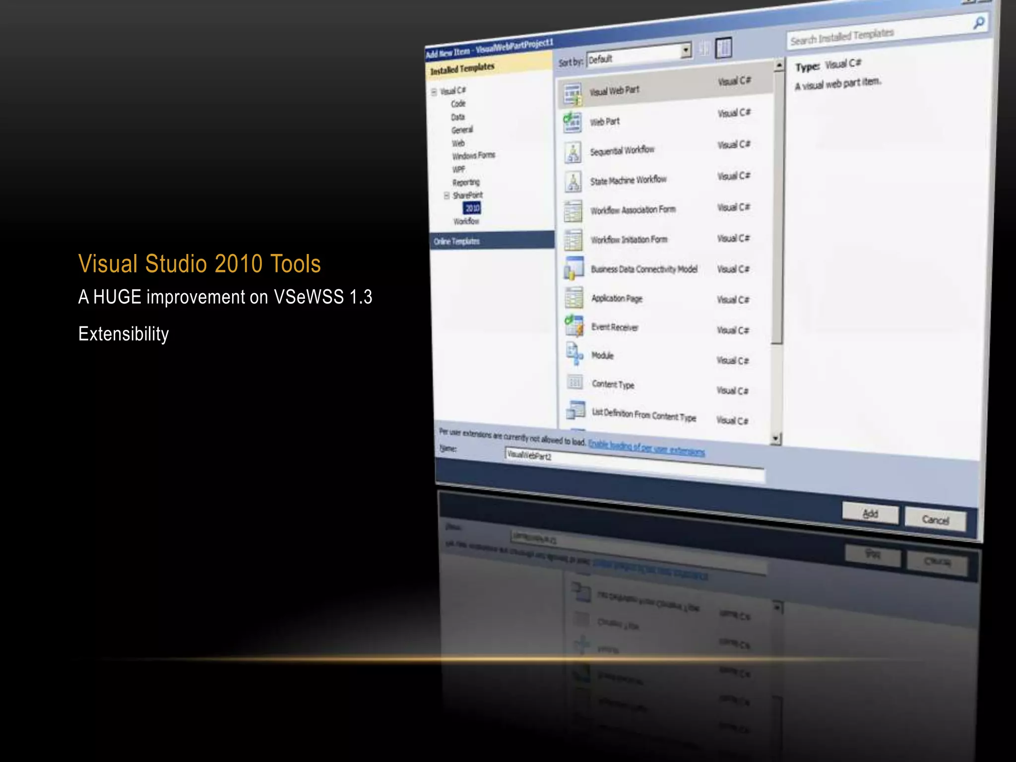 Usage ReportingExternal Database for reportingWeb Analytics